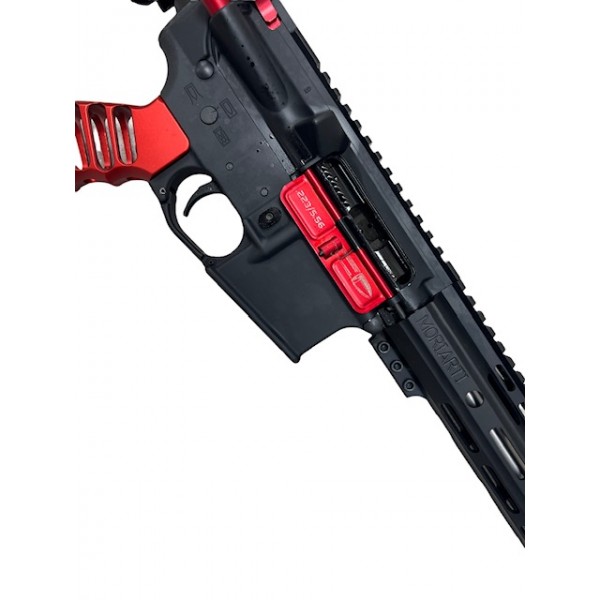 MA-15 5.56/.223 10" PATRIOTIC SERIES PISTOL / RED / CLAW / DROP IN TRIGGER